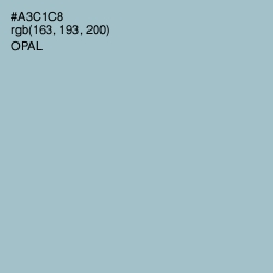 #A3C1C8 - Opal Color Image