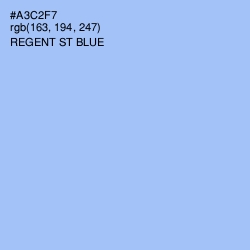 #A3C2F7 - Regent St Blue Color Image