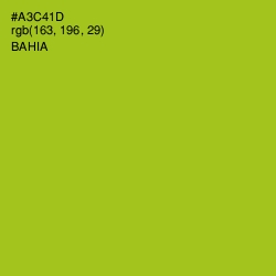 #A3C41D - Bahia Color Image