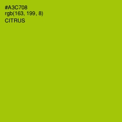 #A3C708 - Citrus Color Image