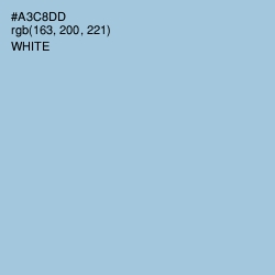 #A3C8DD - Aqua Island Color Image