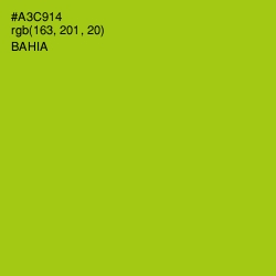 #A3C914 - Bahia Color Image