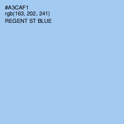 #A3CAF1 - Regent St Blue Color Image