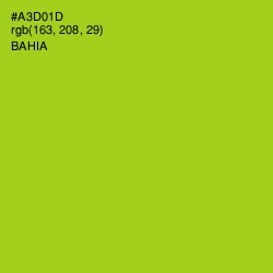 #A3D01D - Bahia Color Image