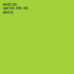 #A3D13C - Key Lime Pie Color Image