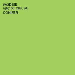 #A3D15E - Conifer Color Image