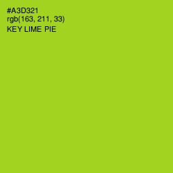 #A3D321 - Key Lime Pie Color Image