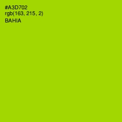 #A3D702 - Bahia Color Image