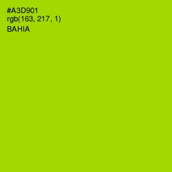 #A3D901 - Bahia Color Image