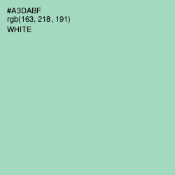 #A3DABF - Gum Leaf Color Image