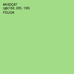 #A3DC87 - Feijoa Color Image