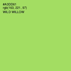 #A3DD61 - Wild Willow Color Image