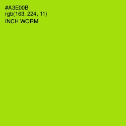 #A3E00B - Inch Worm Color Image