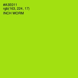 #A3E011 - Inch Worm Color Image