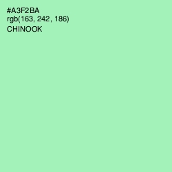 #A3F2BA - Chinook Color Image