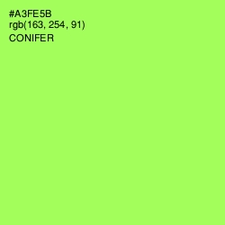 #A3FE5B - Conifer Color Image