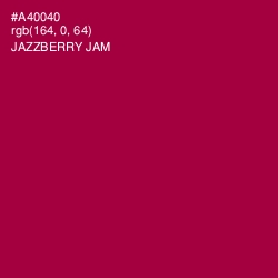 #A40040 - Jazzberry Jam Color Image