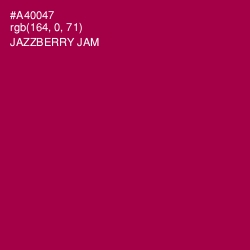 #A40047 - Jazzberry Jam Color Image