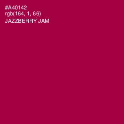#A40142 - Jazzberry Jam Color Image