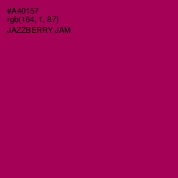 #A40157 - Jazzberry Jam Color Image