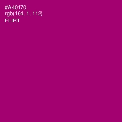 #A40170 - Flirt Color Image