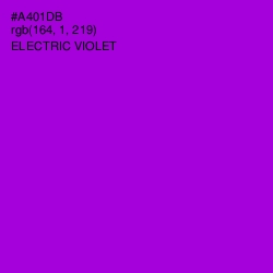 #A401DB - Electric Violet Color Image
