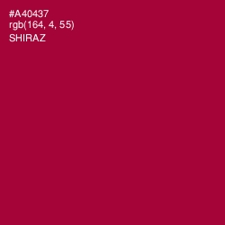 #A40437 - Shiraz Color Image