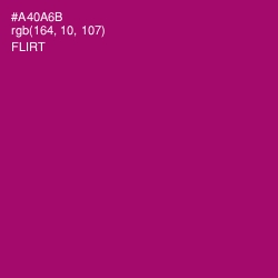 #A40A6B - Flirt Color Image