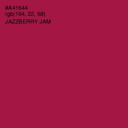 #A41644 - Jazzberry Jam Color Image