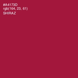 #A4173D - Shiraz Color Image