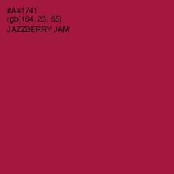 #A41741 - Jazzberry Jam Color Image