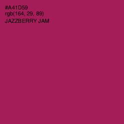 #A41D59 - Jazzberry Jam Color Image