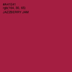 #A41E41 - Jazzberry Jam Color Image