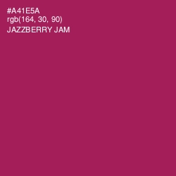 #A41E5A - Jazzberry Jam Color Image