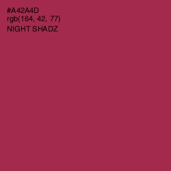 #A42A4D - Night Shadz Color Image