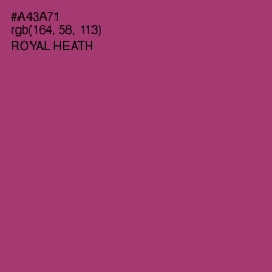 #A43A71 - Royal Heath Color Image