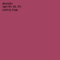 #A44261 - Hippie Pink Color Image