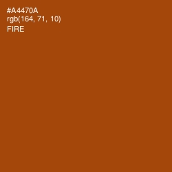 #A4470A - Fire Color Image