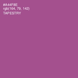 #A44F8E - Tapestry Color Image