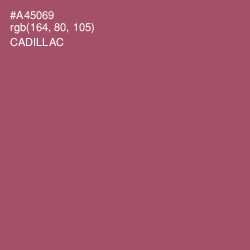 #A45069 - Cadillac Color Image