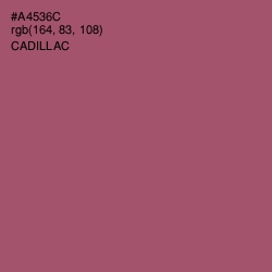 #A4536C - Cadillac Color Image