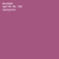 #A45680 - Tapestry Color Image