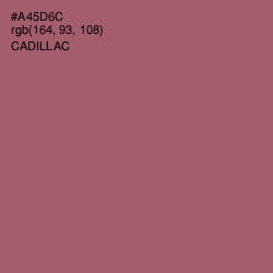 #A45D6C - Cadillac Color Image