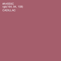 #A45E6C - Cadillac Color Image