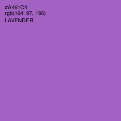 #A461C4 - Lavender Color Image