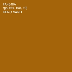 #A4640A - Reno Sand Color Image