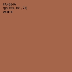 #A4654A - Cape Palliser Color Image