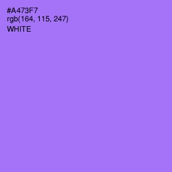 #A473F7 - Medium Purple Color Image