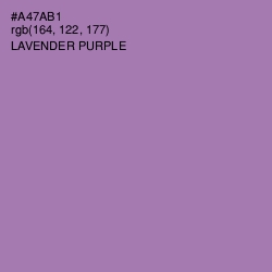 #A47AB1 - Lavender Purple Color Image