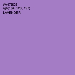 #A47BC5 - Lavender Color Image